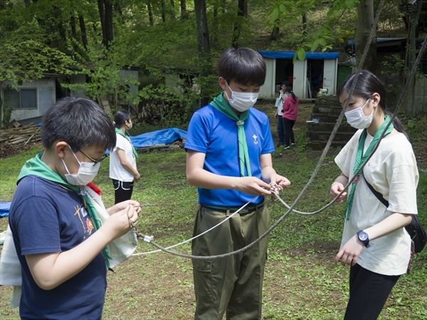 日野２団ボーイ隊活動写真その14