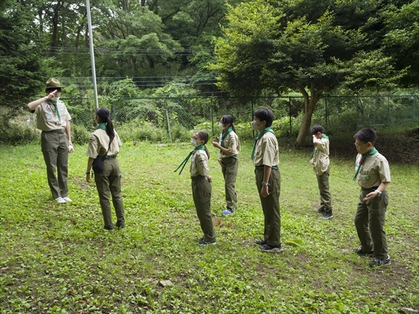 日野２団ボーイ隊活動写真その1