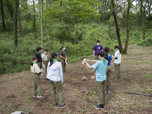 日野２団ボーイ隊活動写真その2