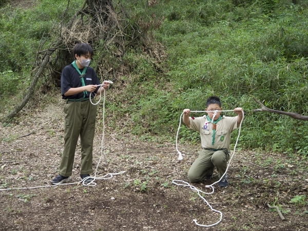 日野２団ボーイ隊活動写真その5