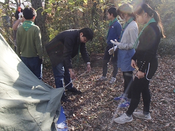 日野２団ボーイ隊活動写真その13