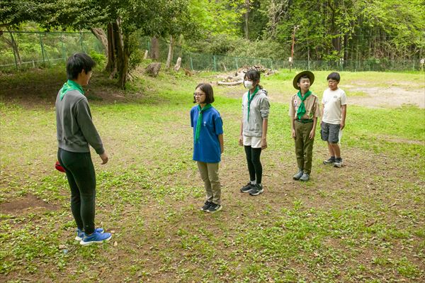 日野２団ボーイ隊活動写真その1