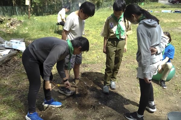 日野２団ボーイ隊活動写真その13