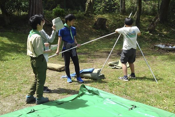 日野２団ボーイ隊活動写真その16