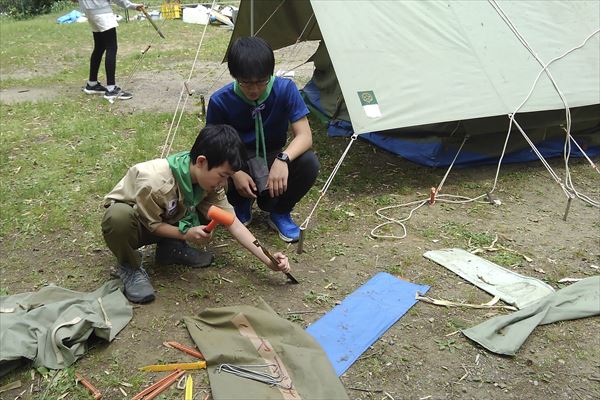 日野２団ボーイ隊活動写真その21