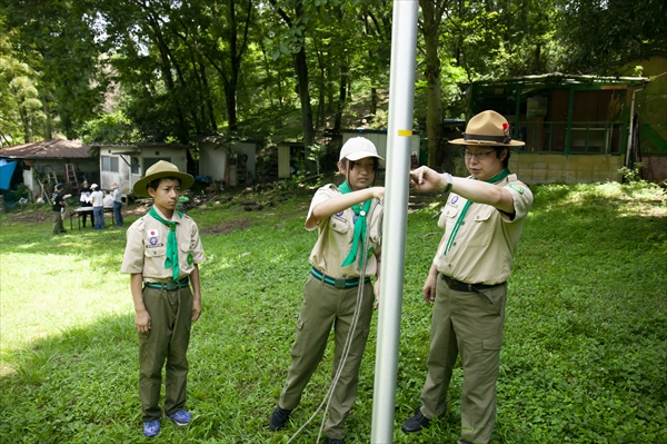 日野２団ボーイ隊活動写真その1