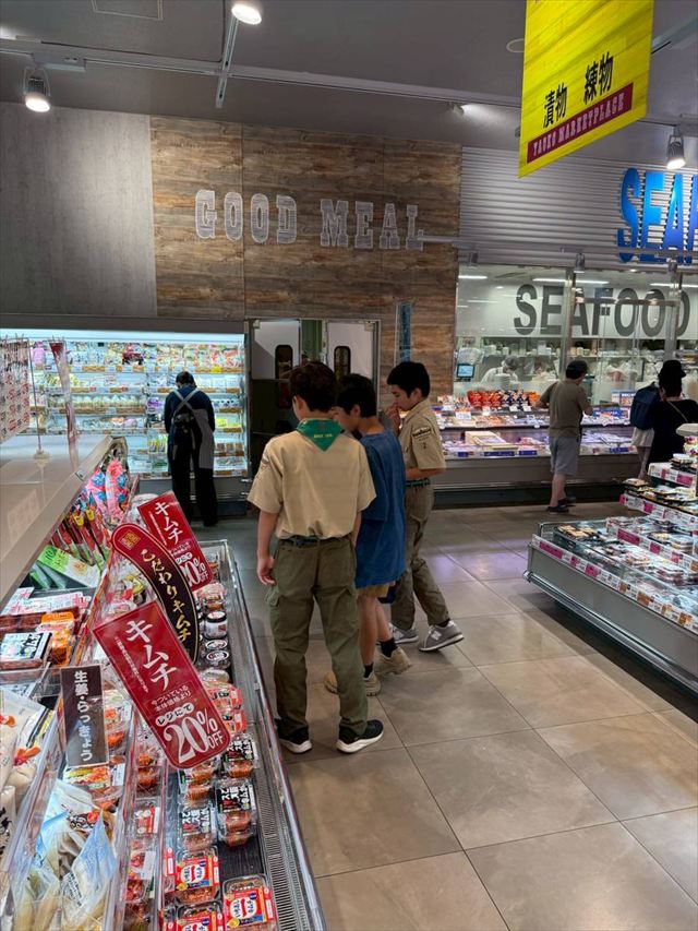 日野2団ボーイ隊活動写真その1