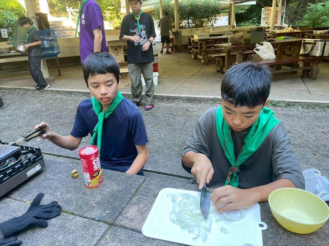 日野２団ボーイ隊活動写真その7