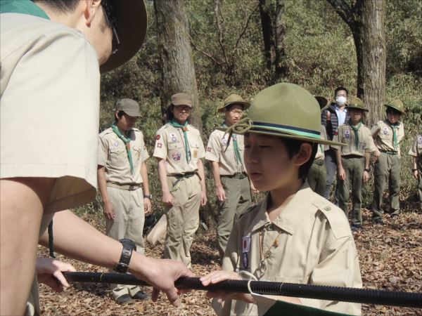 日野2団カブ隊の活動写真その16