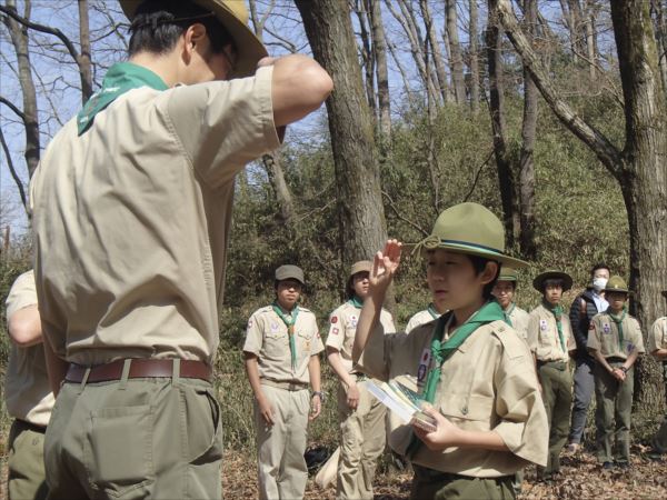 日野2団カブ隊の活動写真その20