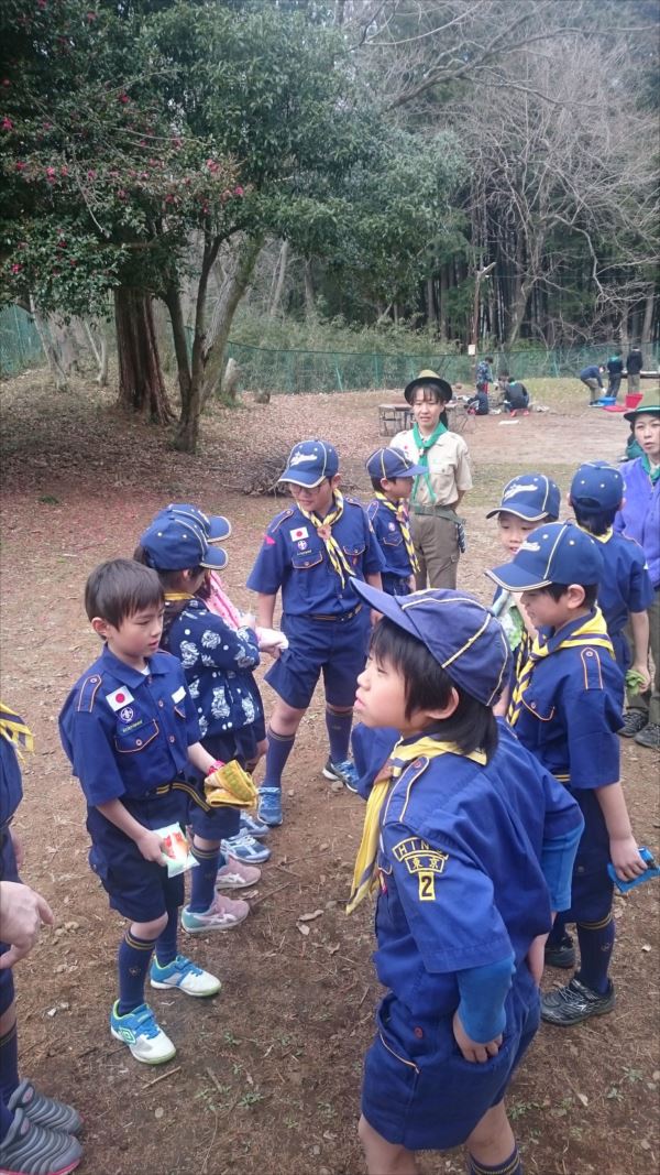 日野2団カブ隊の活動写真その1