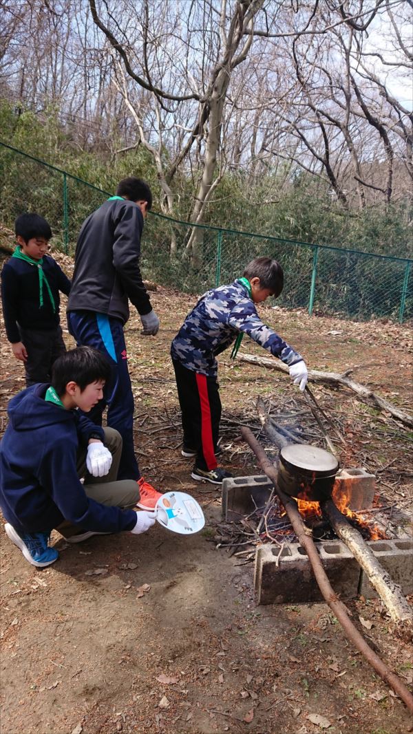 日野2団カブ隊の活動写真その25