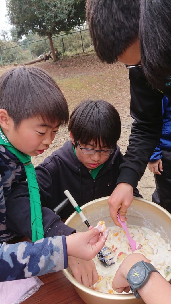 日野2団カブ隊の活動写真その49