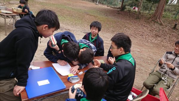 日野2団カブ隊の活動写真その56