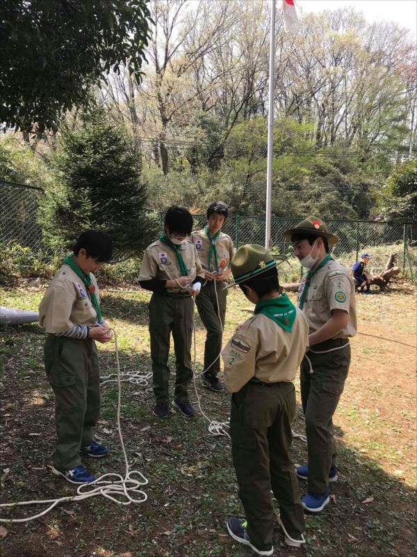 日野2団カブ隊の活動写真その24