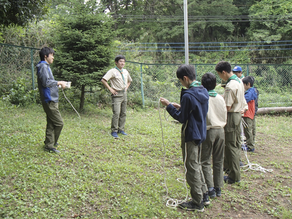 日野2団カブ隊の活動写真その6