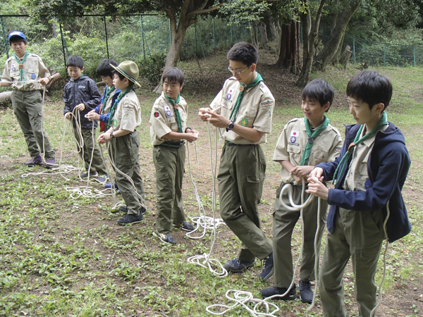 日野2団カブ隊の活動写真その7