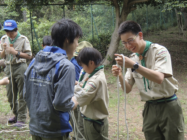 日野2団カブ隊の活動写真その9