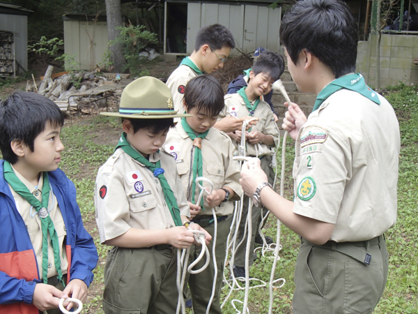 日野2団カブ隊の活動写真その11