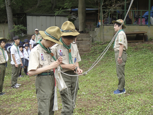 日野2団カブ隊の活動写真その29