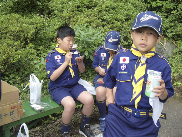 日野2団カブ隊の活動写真その56