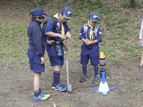 日野2団カブ隊の活動写真その71