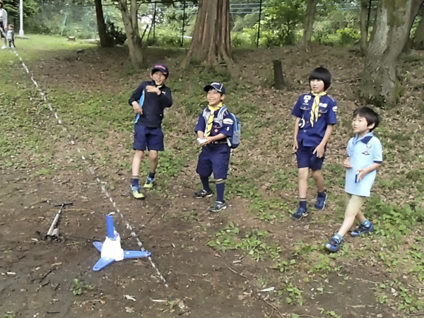 日野2団カブ隊の活動写真その74