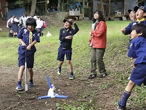 日野2団カブ隊の活動写真その76