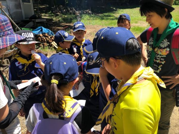 日野2団カブ隊の活動写真その75