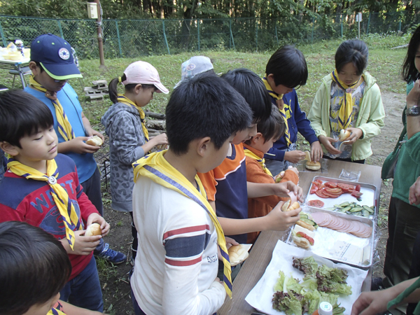 日野2団カブ隊の活動写真その22