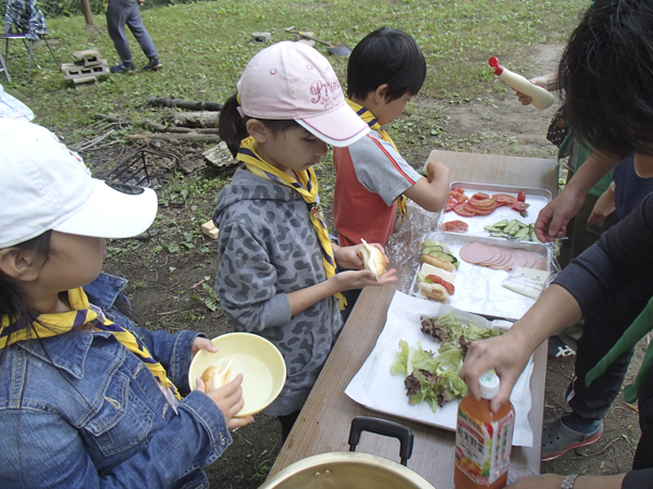 日野2団カブ隊の活動写真その23