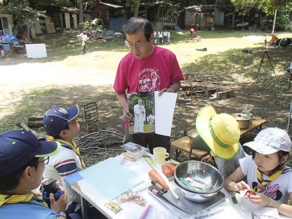 日野2団カブ隊の活動写真その46