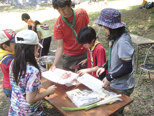 日野2団カブ隊の活動写真その55