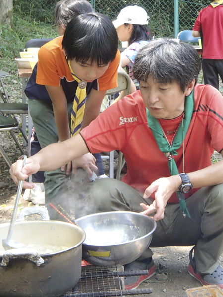 日野2団カブ隊の活動写真その64