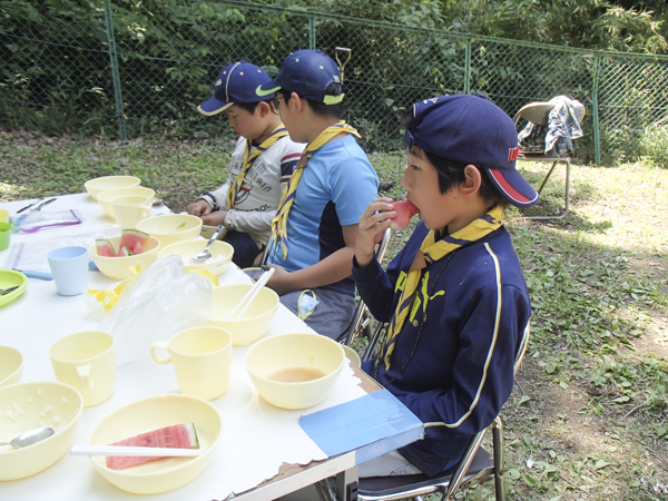 日野2団カブ隊の活動写真その75