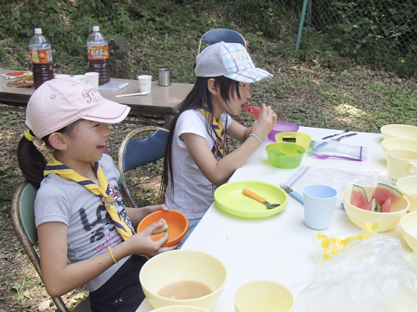 日野2団カブ隊の活動写真その76