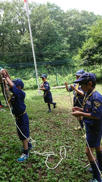 日野2団カブ隊の活動写真その39