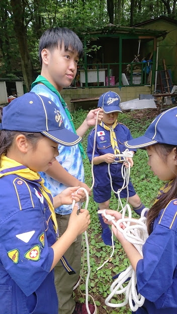 日野2団カブ隊の活動写真その43