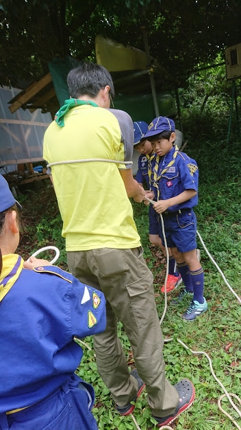 日野2団カブ隊の活動写真その44