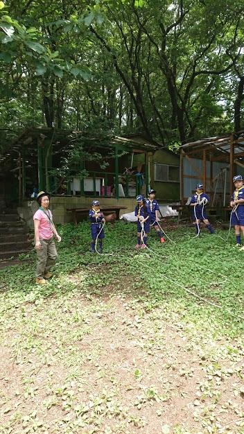 日野2団カブ隊の活動写真その46