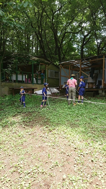 日野2団カブ隊の活動写真その47