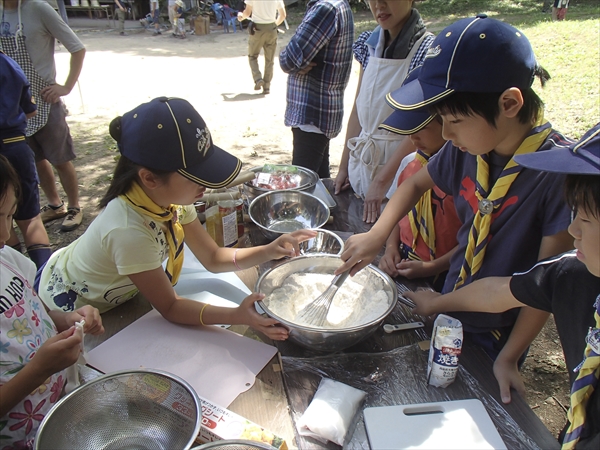 日野2団カブ隊の活動写真その20