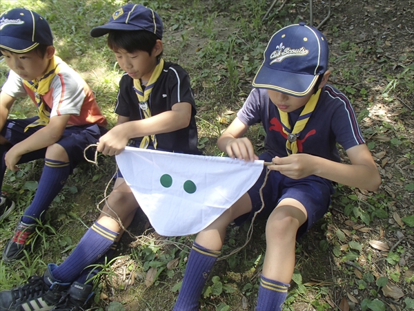 日野2団カブ隊の活動写真その49