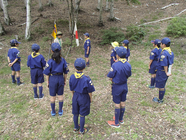 日野2団カブ隊の活動写真その13