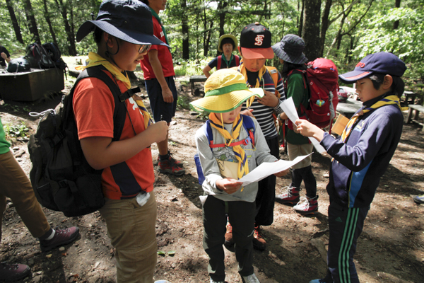 日野2団カブ隊の活動写真その28