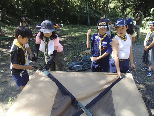 日野2団カブ隊の活動写真その25