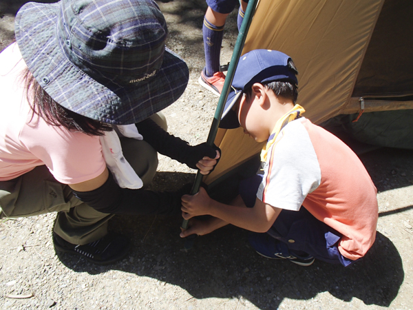 日野2団カブ隊の活動写真その26