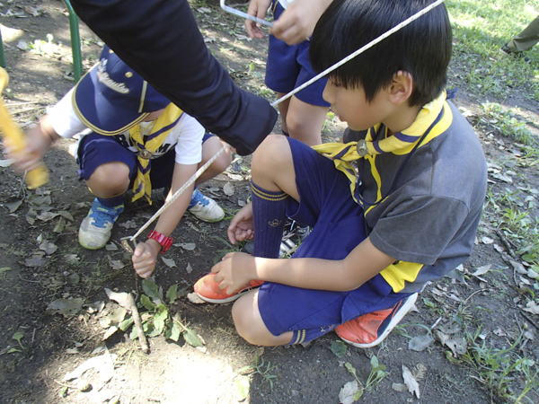 日野2団カブ隊の活動写真その30