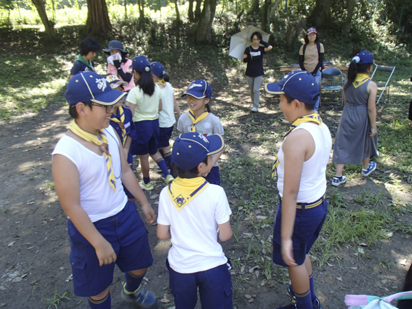 日野2団カブ隊の活動写真その35