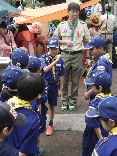 日野2団カブ隊の活動写真その16